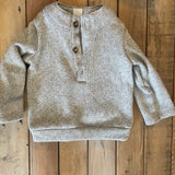Grey Knit Henley Sweater | Cat & Jack