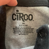 Gray "Skull" Onesie | 0-3 mo | Circo