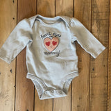 Heart Eyes for Mommy Long Sleeve Onesie