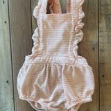 Pink Stripe Romper | 12-18 mo | Cat & Jack