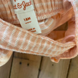 Pink Stripe Romper | 12-18 mo | Cat & Jack