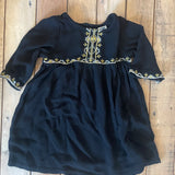 Black Detailed Dress | Old Navy