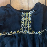 Black Detailed Dress | Old Navy