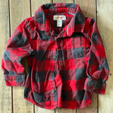 Red Flannel Long Sleeve | Cat & Jack