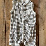 Striped Snap Up Sail Away Romper | 9-12 mo | Carter's