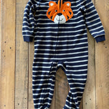 Little Tiger Fleece Zip Up Pajama | 18-24 mo | Carter's