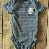 Tiger Pocket Short Sleeve Onesie | 0-3 mo | Carter's