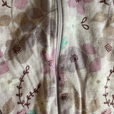 Flowers Zip Up Pajama | Gerber