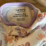 Pretty Garden Zip Up Pajama | Carter's