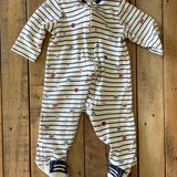 Go Sports Zip Up Pajama | 3-6 mo | Little Me
