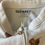 Little Bear Zip Up Pajama | 3-6 mo | Old Navy