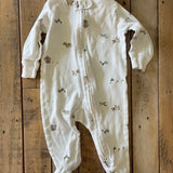 Farm Animals Zip Up Pajama | 3-6 mo | Carter's