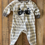 Trash Panda Zip Up Pajama | 3-6 mo | Gerber