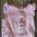 Pink Tank Top Romper | Cloud Island