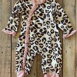 Cheetah Romper | 3-6 mo
