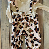 Cheetah Romper | 3-6 mo