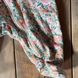 Flower Zip Up Pajama | Wonder Nation