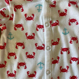 Feelin' Crabby Romper | 3-6 mo | Carter's