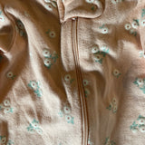 Pink Flowers Zip Up Pajama | Gerber