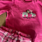 Bright Pink Zebra Set | Carter's