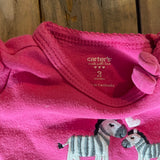 Bright Pink Zebra Set | Carter's