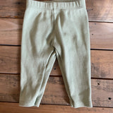 Pale Green Ribbed Pants | Garanimals