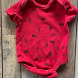 Mountain Bear Short Sleeve Onesie | Carter's