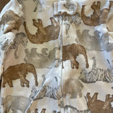 Safari Zip Up Pajama | 3-6 mo | Carter's