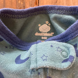 Over The Moon Zip Up Pajama | 3-6 mo | Cloud Island