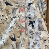 White Puppies Dress | 3-6 mo | Carter's