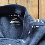 Cute and Loved Zip Up Pajama | Carter's