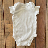 Plain White Onesie | newborn | Carter's