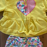 Yellow Hearts Set | 3-6 mo | Carter's