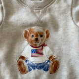 Teddy Bear Sweater Romper |  | newborn | Ralph Lauren