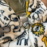 Animal Zip Up Pajama | 6-9 mo | Little Beginning
