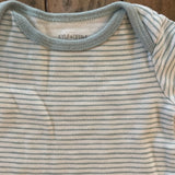 Blue Stripe Onesie | 6-9 mo | Kyle & Deena