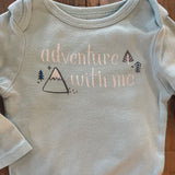 Adventure With Me Onesie | 6-9 mo | Cloud Island