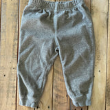 Grey Fleece Sweatpants | 12-18 mo | Carter's