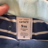 Navy Blue Stripe Shorts | 6-9 months | Carter's