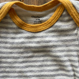 Casual Striped Short Sleeve Onesie | Gerber