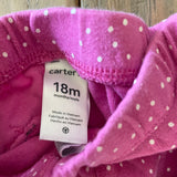 Pink Polka Dot Pants | 12-18 mo | Carter's