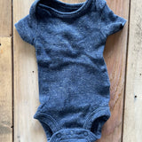 Navy Short Sleeve Onesie | Carter's