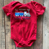 All Aboard the Love Train Onesie