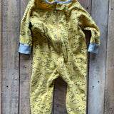 Head in the Clouds Charlie Brown Zip Up Pajama | Gerber