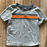 Orange Striped Short Sleeve T-Shirt | Circo