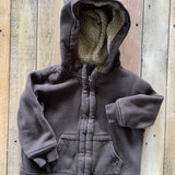 Brown Bear Sherpa Hoodie | Faded Glory