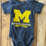 Michigan Short Sleeve Onesie | 9-12 mo