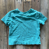 Blue V-Neck Tee | Old Navy
