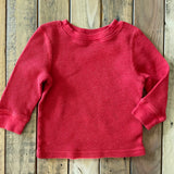 Red Long Sleeve Thermal | 9-12 mo | Cat & Jack