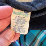 Black & Plaid Long Sleeve Dress| 4T | Healthtex